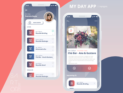 MY DAY APP ~inprogress app design ui uidesign ux uxdesign