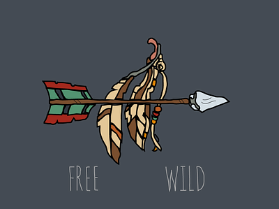 Native American Arrow arrow design free illustration illustrator native native american vector wild