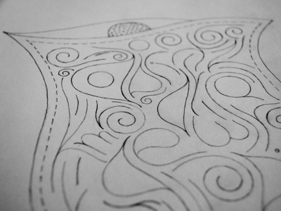 Good Ol' Doodling doodle drawing glyphs pencil sketch type typography