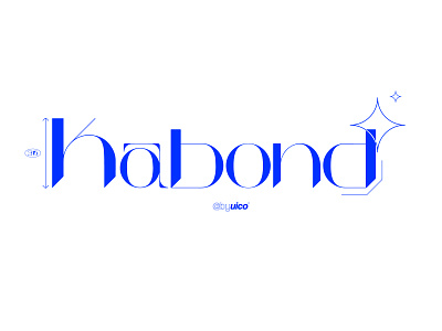 Kabond - Free typographie free freelance logotype type typeface typogaphy typography art typography design typography logo
