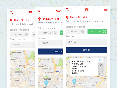 Stockist Finder