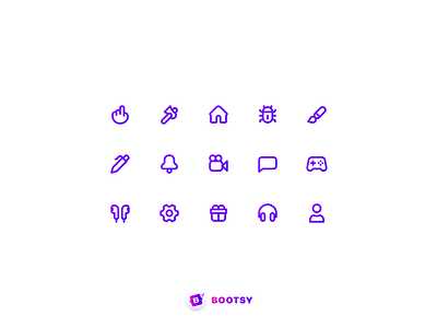 Bootsy Icons bootstrap icon set icons