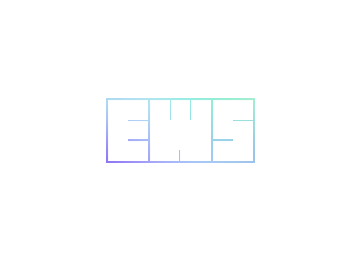 EWS logo line logotype