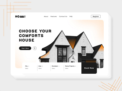 Find Your Home design website figma home minimalist property ui ui design ui website uiux user interface