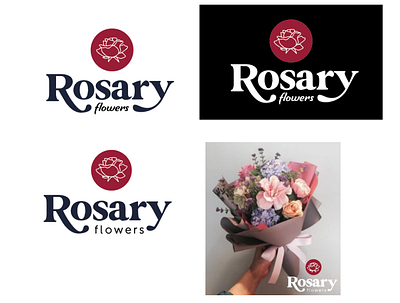 Logo design floristic shop floristic flower flowers floral floristic logo flowers logo logotype vector