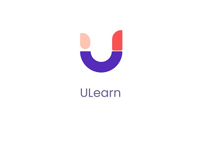 ULearn logo design branding design graphic design logo ui