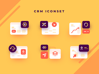 CRM Iconset