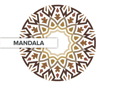 MANDALA arabic art background circle decoration element ethnic floral flower indian mandala meditation motif ornament pattern round template tribal vector vintage