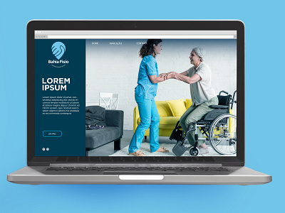 website brand brand identity branding care design homecare illustration logo physiotherapy print webdesign