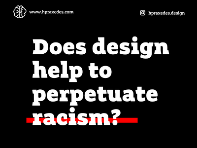 Design x racism