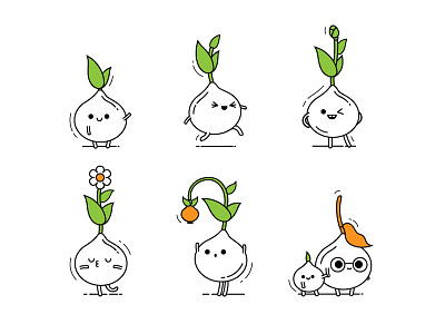 cute plant icons