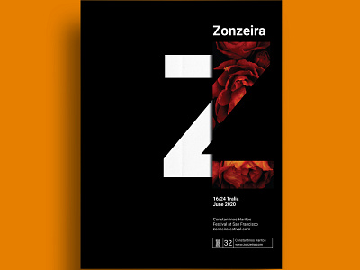 Zonzeira | Flyer / Poster adobe branding clean concept creative fashion flyer design illustration minimal poster poster a day typogaphy