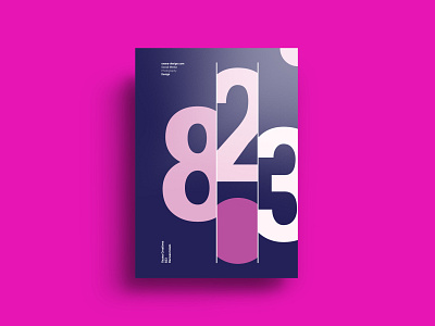 823 A4 Flyer | Oxana Design Studio