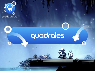 Quadrales | Channel Design 2d banner branding channel channel art design design art figma logo web