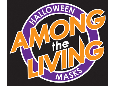 Among the Living Masks logo