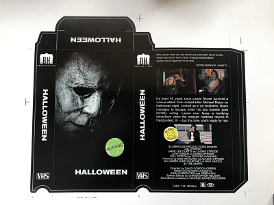 Halloween (2018) VHS halloween vhs