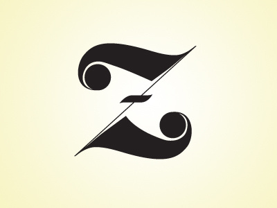 alphabattle: z custom type hand lettering lettering