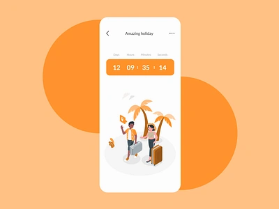 Daily UI #014 - Countdown Timer countdown countdown timer countdowntimer daily 100 challenge dailyui dailyui0014 dailyuichallenge design figma figmadesign mobile mobile app ui ux