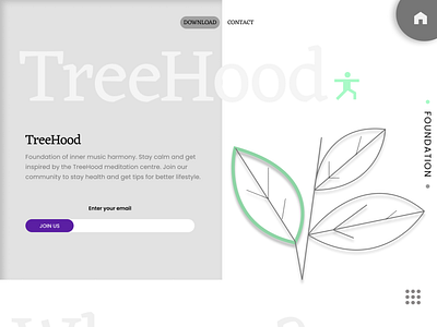 TreeHood Foundation Landing Page