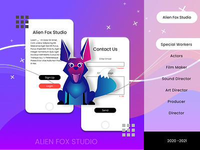 Alien Fox Studio Prototype Design