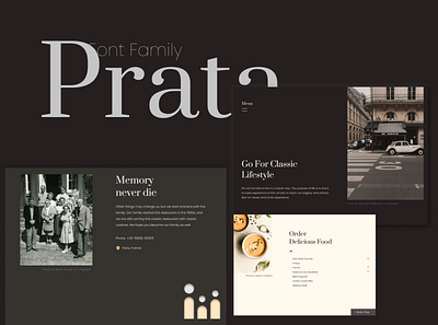 Classic restaurant Web Design adobexd antique branding design brown classic classy design figmadesign hotel landingpage mockups neomorphism prototyping restaurant typography ui uidesign ux ux ui web design