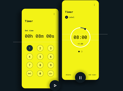 Countdown Timer UI Design 14 100 day challenge 100daychallenge countdown countdown timer daily 100 challenge daily ui dailyui mobile app mobile app design mobile ui timer ui ui design uiux ux ux design