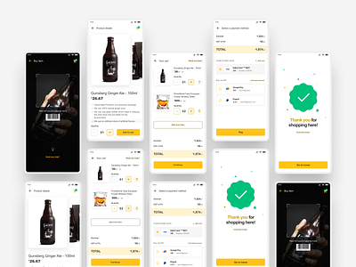 Cashierless Checkout App Design