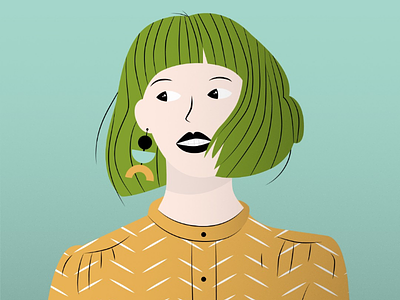 Woman illustration digitalportrait
