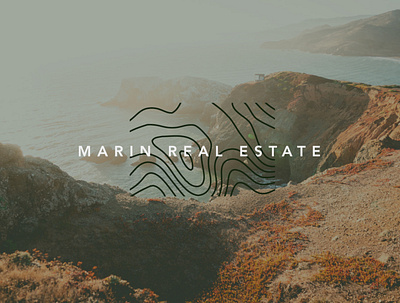 Marin Real Estate - Branding branding design illustration logo minimal vector
