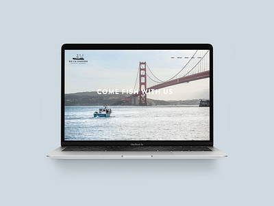 Big C’s Charters - Branding & Website branding design fishing graphic design logo outdoor ui website