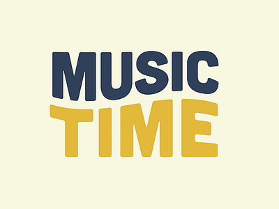 Music Time brand branding identity local logo music musical musician wip