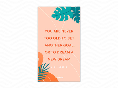Mobile Download: June cs lewis design download dream free graphic illustration mobile quote typography vector