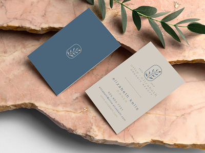 Olive Elizabeth Business Card Design