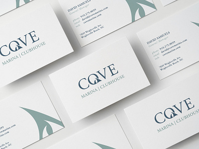 Logo & Business Card Design brand branding business business card business card design business cards businesscard club cove creative graphic graphic design graphics illustrator logo logo design marina print design water