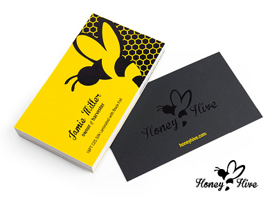 Honey Hive Logo & Business Card Design