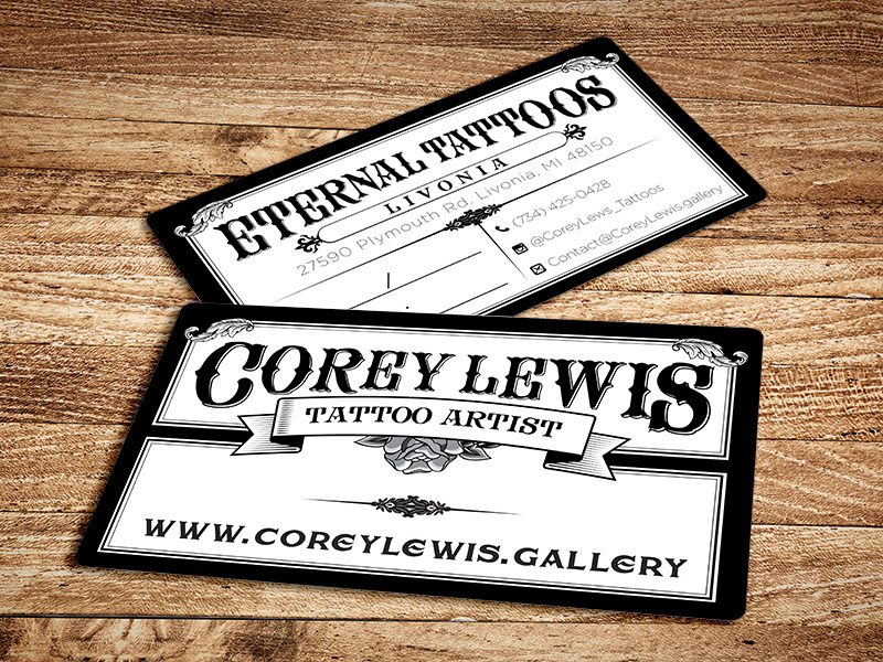 Tattoo Business Cards by Primoprint on Dribbble