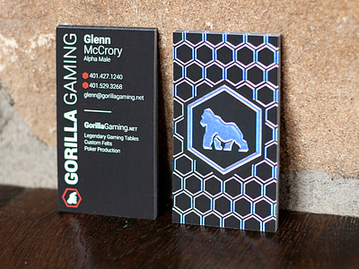 Gorilla Gaming Business Card Design
