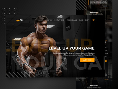 Fitness Website