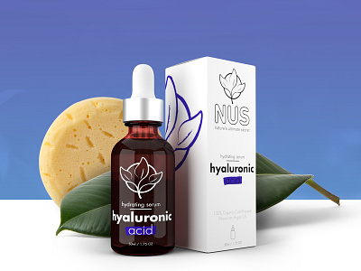 NUS Hyaluronic Acid Serum - Product MockUp