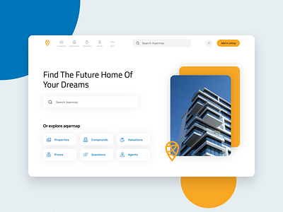 real estate home page