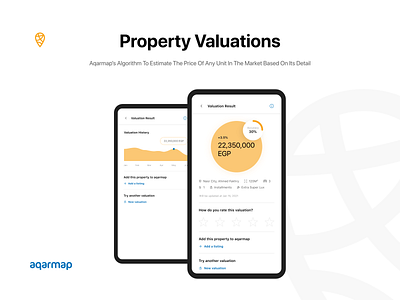 Property Valuations estimate real estate search ui ux valuation