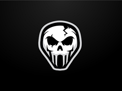 Cracked Skull by Andrea Wijaya on Dribbble