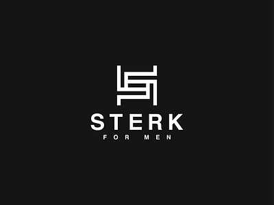 Sterk logo brand identity branding flat design graphic design logo design monogram