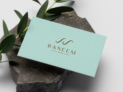 Raneem Business card branding business card graphic design logo design minimal