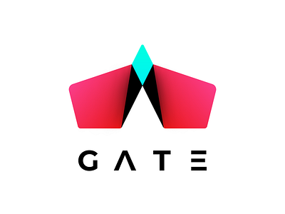 GATE; The way to Metaverse 3d app branding design glasses icon illustration logo mateverse meta minimal mobile pattern ui ux vector vr web