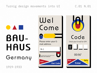 Bauhaus; movement as UI