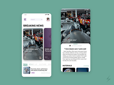 News app app app design application bloomberg cnn design green guardian ios ios app ios app design mobile news news app purple ui ux white