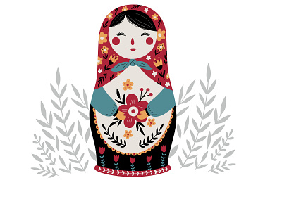 Matryoshka Russian Nesting Doll russia