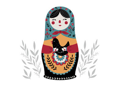 Matryoshka Russian Nesting Doll tradition