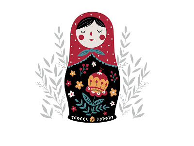 Matryoshka Russian Nesting Doll